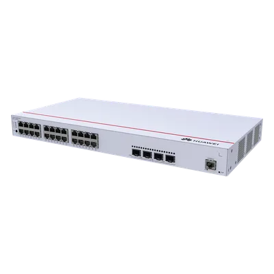 Switch Capa 3 Administrable / 24 Puertos Gigabit PoE / 4 SFP Uplink / 56 Gbps / PoE Perpetuo 400W / iStack