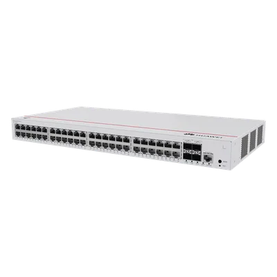 Switch Capa 3 Administrable / 48 Puertos Gigabit PoE / 4 SFP Uplink / 104 Gbps / PoE Perpetuo 380W / iStack