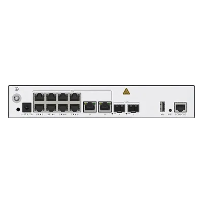 Controladora de Puntos de Acceso / 10 puertos 10/100/1000 Mbps / 2 puertos 10GE SFP+ / Hotspot 2.0 / Roaming Capa 2 y 3 / Rendimiento 10 Gbps / Soporta 128 APs / Hasta 1024 Clientes