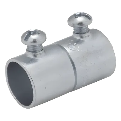 Cople para Pared Delgada / Conector de Tornillo / Acero / 3/4 in / 1.579 in Alto / 1.665 in Largo / 0.096 lb