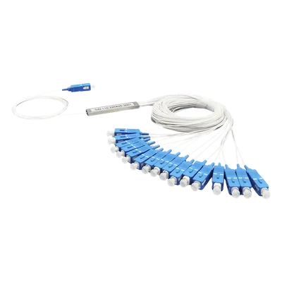 Divisor Óptico PLC / 1x16 / SC/UPC / 1260~1650 nm / -40 a 85°C / G.657A