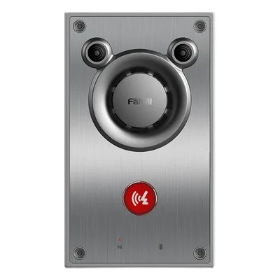 Intercomunicador IP de Emergencia / Altavoz 10W / 2 Líneas SIP / IP66 e IK10 / PoE 802.3af / Rango -40°C a 70°C