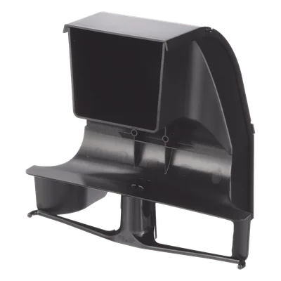 Bajada para canaleta / Radio de curvatura 50.8 mm (2 in) / ABS resistente a impactos / Compatible 4x4, 6x4, 12x4, 24x4 / 153.9 mm (6.06 in) alto / 274.1 mm (10.79 in) largo / 306.6 mm (12.07 in) ancho