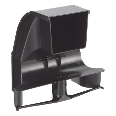 Bajada para canaleta / Radio de curvatura 50.8 mm (2 in) / ABS resistente a impactos / Compatible 4x4, 6x4, 12x4, 24x4 / 153.9 mm (6.06 in) alto / 274.1 mm (10.79 in) largo / 306.6 mm (12.07 in) ancho