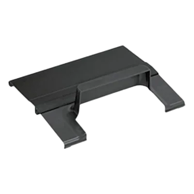 Tapa de Bajada Vertical / Para Canaleta 12x4 / Radio de Curvatura 50.8 mm / 2 in / ABS Negro / 13.6 x 12.5 x 4.9 in