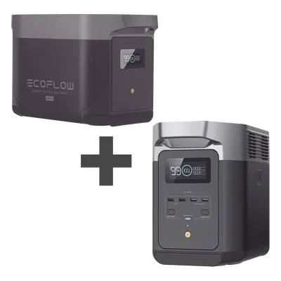 Estación de Energía Portátil / 4096Wh Total / 2400W CA / LiFePO4 / WiFi & Bluetooth / 23 kg