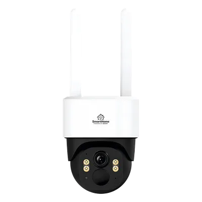 Cámara IP PT / 4 Megapixel / 4G LTE / Visión Nocturna Color 10 m (32.8 ft) / Audio Bidireccional / Panel Solar 5W