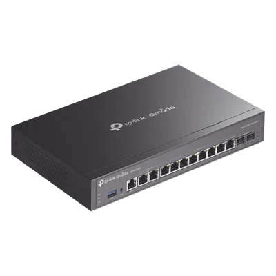 Router Empresarial Multi-WAN / 11 Puertos WAN con Balanceo de Carga / 2 Puertos 2.5 Gigabit / 8 Puertos Gigabit / 2 Puertos SFP / 1,000,000 Sesiones Concurrentes / USB 3.0