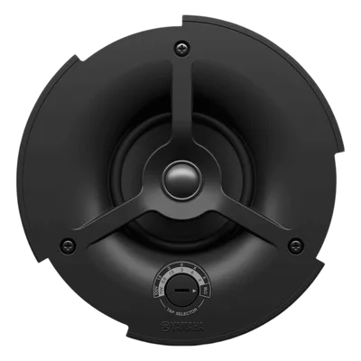 Altavoz de Plafón / 4in Woofer / 0.8in Tweeter / Baja y Alta Impedancia / 85 Hz - 20 kHz / Rejilla Pintable