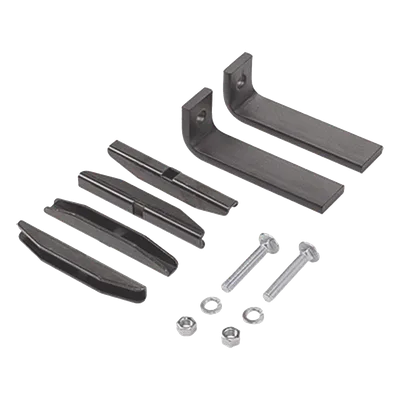 Kit de Accesorios para Fijación Vertical de Escalerilla / Acero Calibre 12 / Espesor 9.5 mm / Peso 3.26 lb (1.47 kg) / RAL 9005