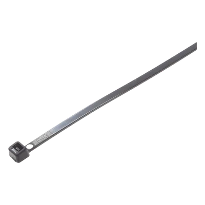 Brida de Nylon / 370 mm (14.57 in) / 4.8 mm Ancho / Tensión 50 lb (222 N) / Resistente a UV / Exterior -40°C a 85°C