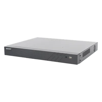 DVR Pentahíbrido / 32 Canales TurboHD + 8 Canales IP / 5 Megapixel Lite / AcuSense / Audio Bidireccional Coaxitron / 2 Bahías HDD / H.265+ / Salida Full HD