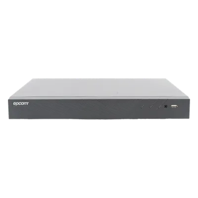 DVR Pentahíbrido / 32 Canales TurboHD + 8 Canales IP / 5 Megapixel Lite / AcuSense / Audio Bidireccional Coaxitron / 2 Bahías HDD / H.265+ / Salida Full HD