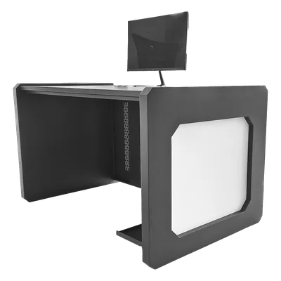 Escritorio de Monitoreo Profesional / 1300 x 750 x 800 mm / Metal de Alta Resistencia / Tapas Retirables / 100 kg / Gris Oxford