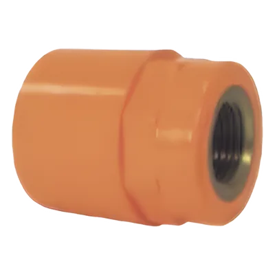 Adaptador de Cabezal para Rociador / CPVC 3/4 a 1/2 / Instalación sin Tapa ni Sellador / Presión 175 psi / Latón con EPDM / Blazemaster
