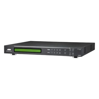 Matriz HDMI / 4x4 / Escalador Integrado / Videowall / Seamless Switch / Audio Desembedding / RS-232 / Ethernet / 1080p / 6.75 Gbps