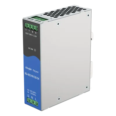 Fuente de Alimentación AC/DC / 120W / DIN-Rail / Entrada Universal / Protección Integrada
