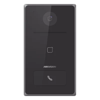 Frente de Calle IP / 2 Megapixel / 129°H / IR 2.5 m (8.2 ft) / PoE 802.3af / IP65 / Lector Mifare / Audio Bidireccional