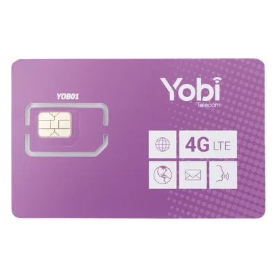 SIM de Datos / 3.5 GB Mensual / 12 Meses / 2G 3G 4G / Roaming EE.UU. y Canadá / Activación Automática