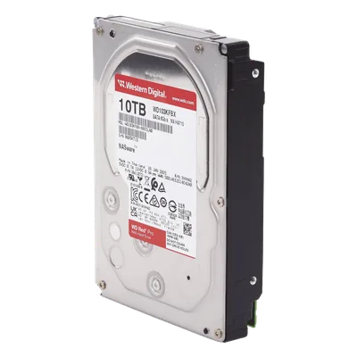 Disco Duro para NAS / 10 TB / 7200 RPM / SATA III 6 Gb/s / Caché 128 MB / Hasta 16 Bahías