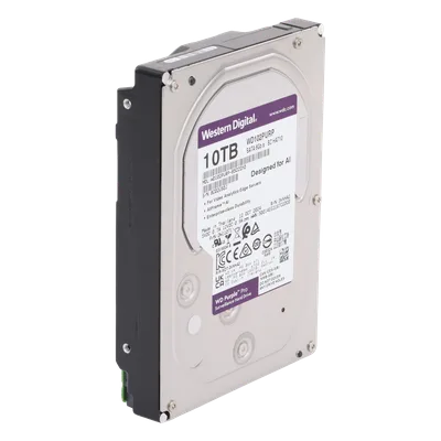 Disco Duro para Videovigilancia / 10 TB / 7200 RPM / SATA III 6 Gb/s / 64 Cámaras HD / Caché 512 MB / 3.5 Pulgadas