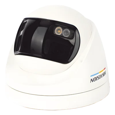 Cámara Turret TURBOHD / 3K 5 Megapixel / Visión 180° / Dual Light 40 m (131.2 ft) / Micrófono Integrado / IP67