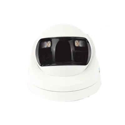 Cámara Turret TURBOHD / 3K 5 Megapixel / Visión 180° / Dual Light 40 m (131.2 ft) / Micrófono Integrado / IP67
