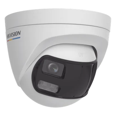 Cámara Turret TURBOHD / 3K 5 Megapixel / Visión 180° / Dual Light 40 m (131.2 ft) / Micrófono Integrado / IP67