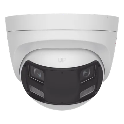 Cámara Turret TURBOHD / 3K 5 Megapixel / Visión 180° / Dual Light 40 m (131.2 ft) / Micrófono Integrado / IP67