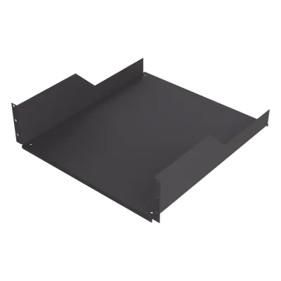 Charola para Rack / 19 in / 50 cm (1.64 ft) Profundidad / 3U / 22 kg Carga / Negro