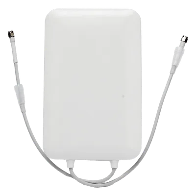 Antena Sectorial / Doble Banda 2.4/5 GHz / Ganancia 15 dBi / Ángulo Horizontal 90° / Conectores RPSMA / Resistente a Viento 60 m/s