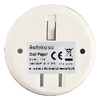 Botón de Llamada Inalámbrico / RF 433 MHz / Alcance 100 m (328 ft) / IP65 / Operación -20°C a 55°C / Batería 12V 23A