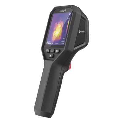 Cámara Termográfica Portátil / IR 256 x 192 / Visual 2 Megapixel / Rango -20°C a 550°C / Pantalla LCD 3.2" / SuperIR / Wi-Fi / Memoria 16GB