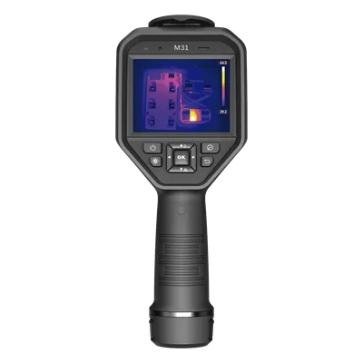 Cámara Termográfica Portátil Dual / Resolución Térmica 384 x 288 / Lente Óptico 8 Megapixel / Wi-Fi Dual Band / IP54 / Batería 5 Horas / Caída 2 m (6.56 ft)