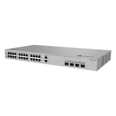 Switch Administrable Capa 2 / 22 Puertos PoE+ Gigabit + 2 Puertos PoE+ 2.5 Gbps + 2 SFP 2.5 Gbps + 2 SFP+ 10 Gbps / PoE Perpetuo 400 W / 3.54 ft x 1.81 ft x 1.18 ft