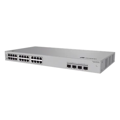 Switch Administrable Capa 2 / 24 Puertos PoE+ Gigabit / 2 SFP 2.5 Gbps + 2 SFP+ 10 Gbps / PoE Perpetuo / 195 W / 98 Gbps / 2.95 x 18.04 x 11.81 in