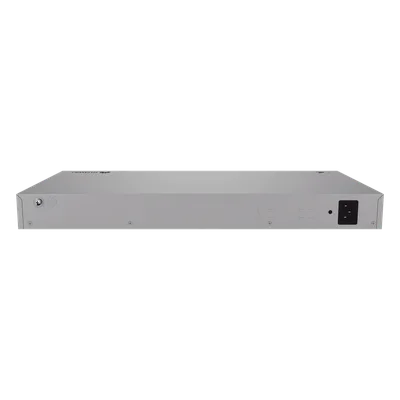 Switch Administrable Capa 2 / 24 Puertos PoE+ Gigabit / 2 SFP 2.5 Gbps + 2 SFP+ 10 Gbps / PoE Perpetuo / 195 W / 98 Gbps / 2.95 x 18.04 x 11.81 in