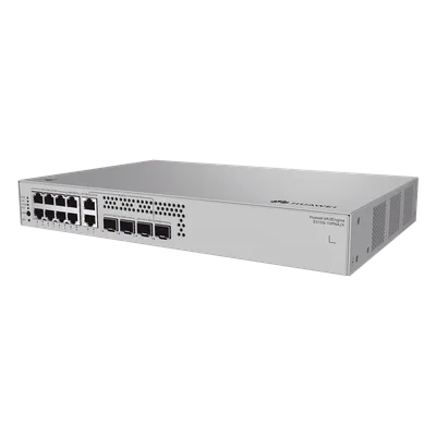 Switch de Acceso Administrable / Capa 2+ / 6x PoE+ Gigabit + 2x PoE+ Multi-Gigabit 2.5G + 2x Gigabit + 2x SFP + 2x SFP+ / PoE Perpetuo / 128 W PoE / 3.6 x 18.3 x 14.0 pulgadas