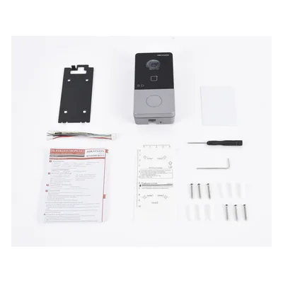 Videoportero IP / 2 MP / PoE 802.3af / IP65 / IR 2.5m / 129°H / -40°C a 53°C / Mifare / 1 Relay