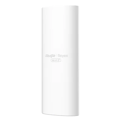 Punto de Acceso Exterior Wi-Fi 7 / BE5040 / Doble Banda MLO / 5 Gbps / Puerto 2.5G PoE In / IP65 / -30°C a 65°C / 512 Usuarios
