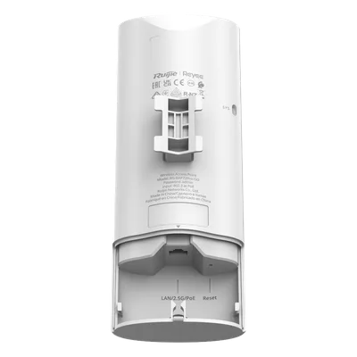 Punto de Acceso Exterior Wi-Fi 7 / BE5040 / Doble Banda MLO / 5 Gbps / Puerto 2.5G PoE In / IP65 / -30°C a 65°C / 512 Usuarios