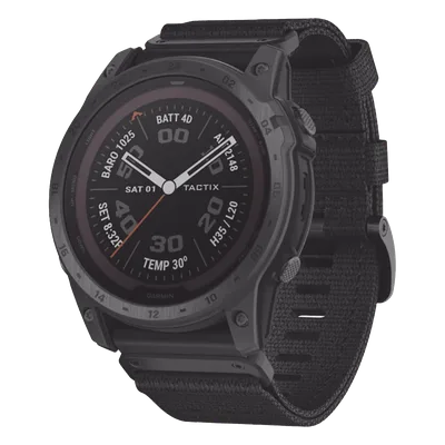 Reloj GPS Táctico Multideporte / Pantalla Solar MIP / Batería 37 Días / GPS Multibanda / 10 ATM / 32 GB