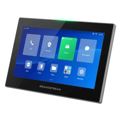 Estación de Intercomunicación SIP / Pantalla Táctil 7" HD / Wi-Fi 6 Dual-Band / Bluetooth 5.0 / 8 Canales de Alarma / Android 13