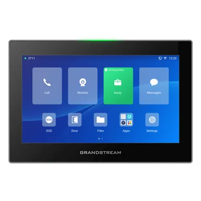 Estación de Intercomunicación SIP / Pantalla Táctil 7" HD / Wi-Fi 6 Dual-Band / Bluetooth 5.0 / 8 Canales de Alarma / Android 13