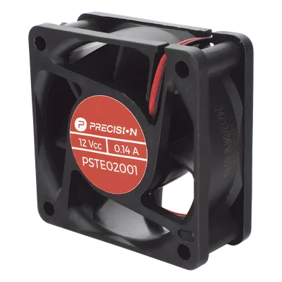 Ventilador Axial Anticondensante / 12 Vcc / 60x60x25 mm / 25.0 CFM / 4500 RPM / 1.6 W