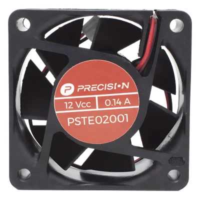 Ventilador Axial Anticondensante / 12 Vcc / 60x60x25 mm / 25.0 CFM / 4500 RPM / 1.6 W