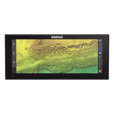 Monitor Marino Ultrawide / Pantalla 12 pulgadas / SolarMAX IPS HD / Sonar Active Imaging 91.4 m (300 ft) / Integración Mercury Honda Suzuki / NMEA 2000 Ethernet USB Wi-Fi