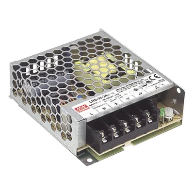 Fuente de Poder Conmutada / 350W / 24Vcc / 14.6A / Entrada CA Seleccionable / 115 x 30 x 215 mm