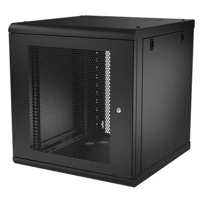 Gabinete de Pared / 12U / 635 mm (2.08 ft) Profundidad / 100 kg Capacidad / Acero Calibre 18 / ANSI/TIA RS-310-D