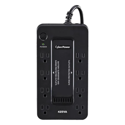 UPS de Reserva / 425 VA / 255 W / 8 Tomas NEMA 5-15R / 4 Salidas con Batería / Topología Standby / USB / 120 Vca
